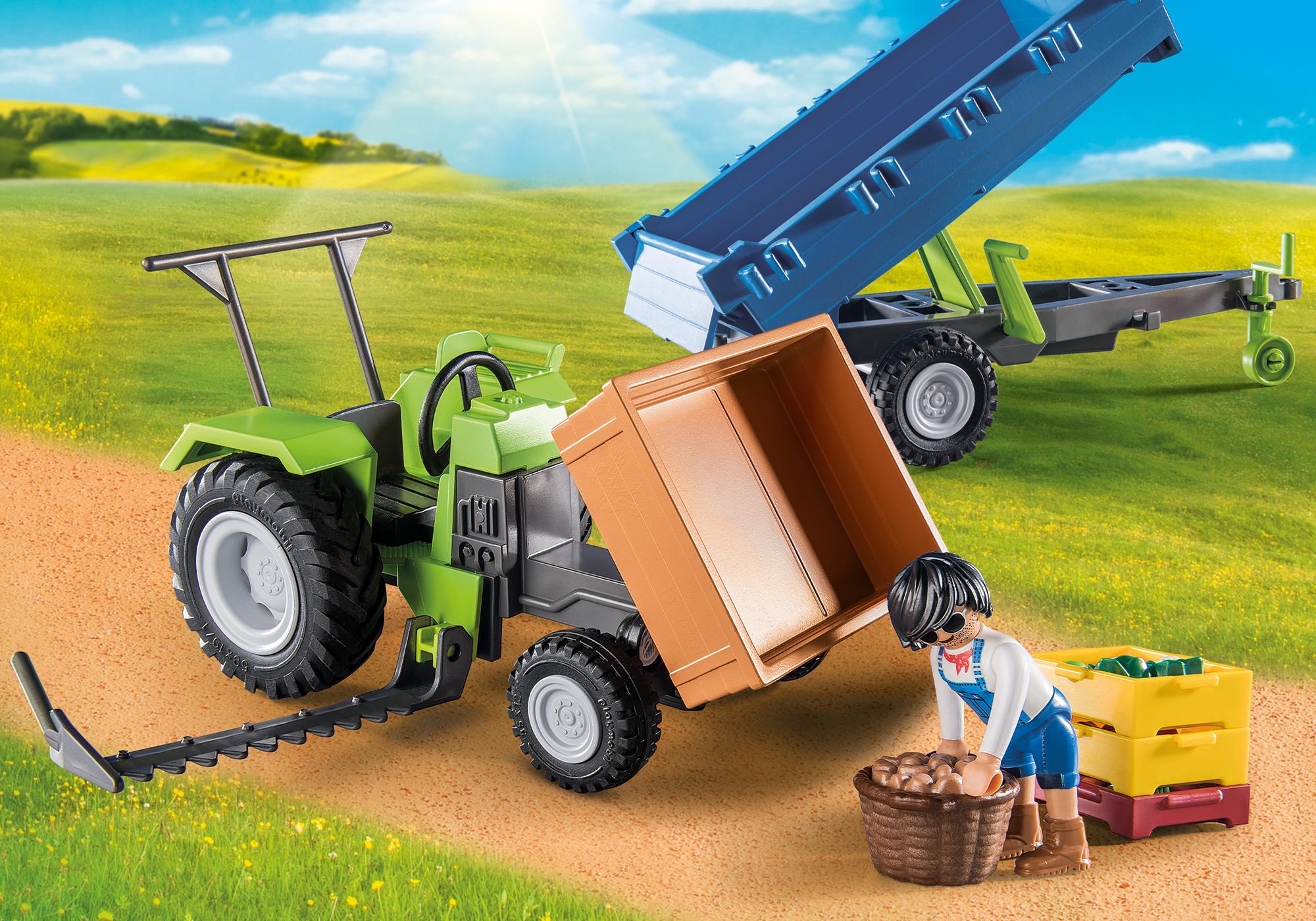 Traktor mit Hänger - 71249 | PLAYMOBIL®